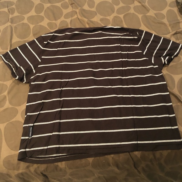 Striped button up tee - Picture 4 of 4